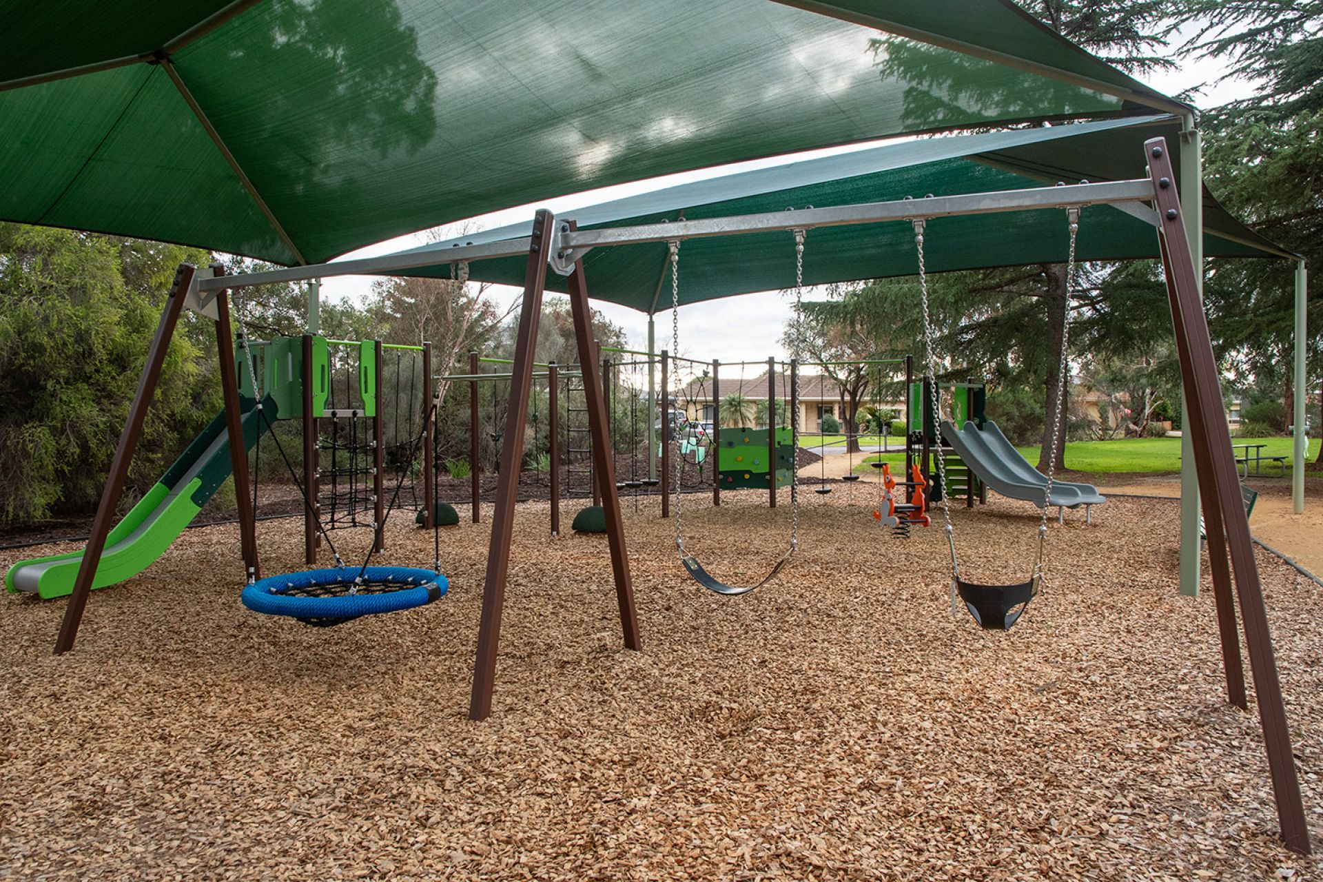 Tranquil Court Reserve swings