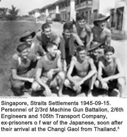 Singapore, Straits Settlements 1945-09-15