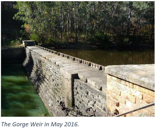 Gorge Weir May 2016