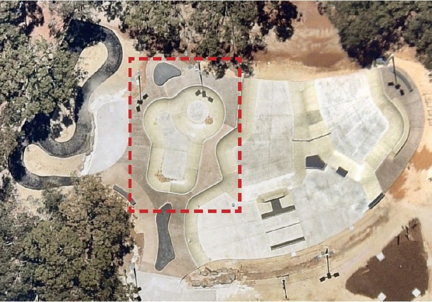Paradise Recreation Plaza skate bowl