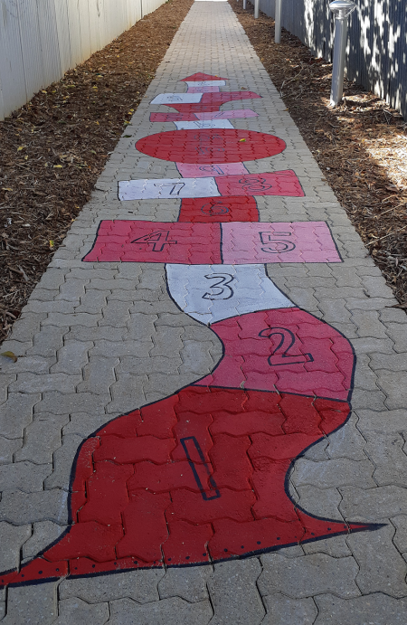 Melville Grove Reserve - Hopscotch