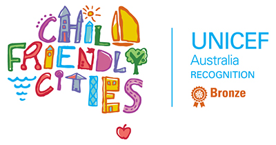 Child Friendly Cities UNICEF Logo