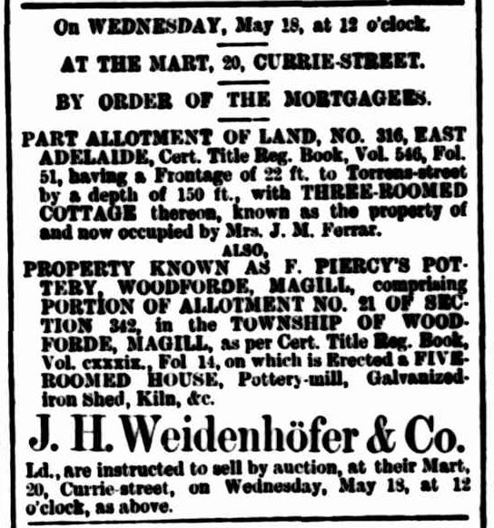 Piercy Brothers 1889 Piercy Brothers 1889