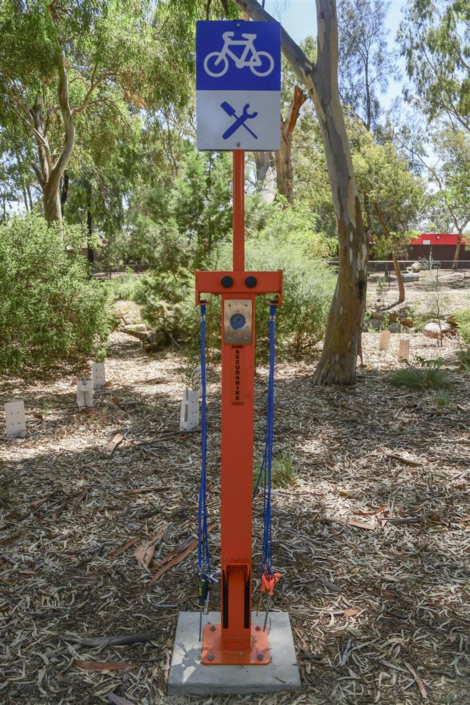Bike Repair Station at Denis Morrissey Park