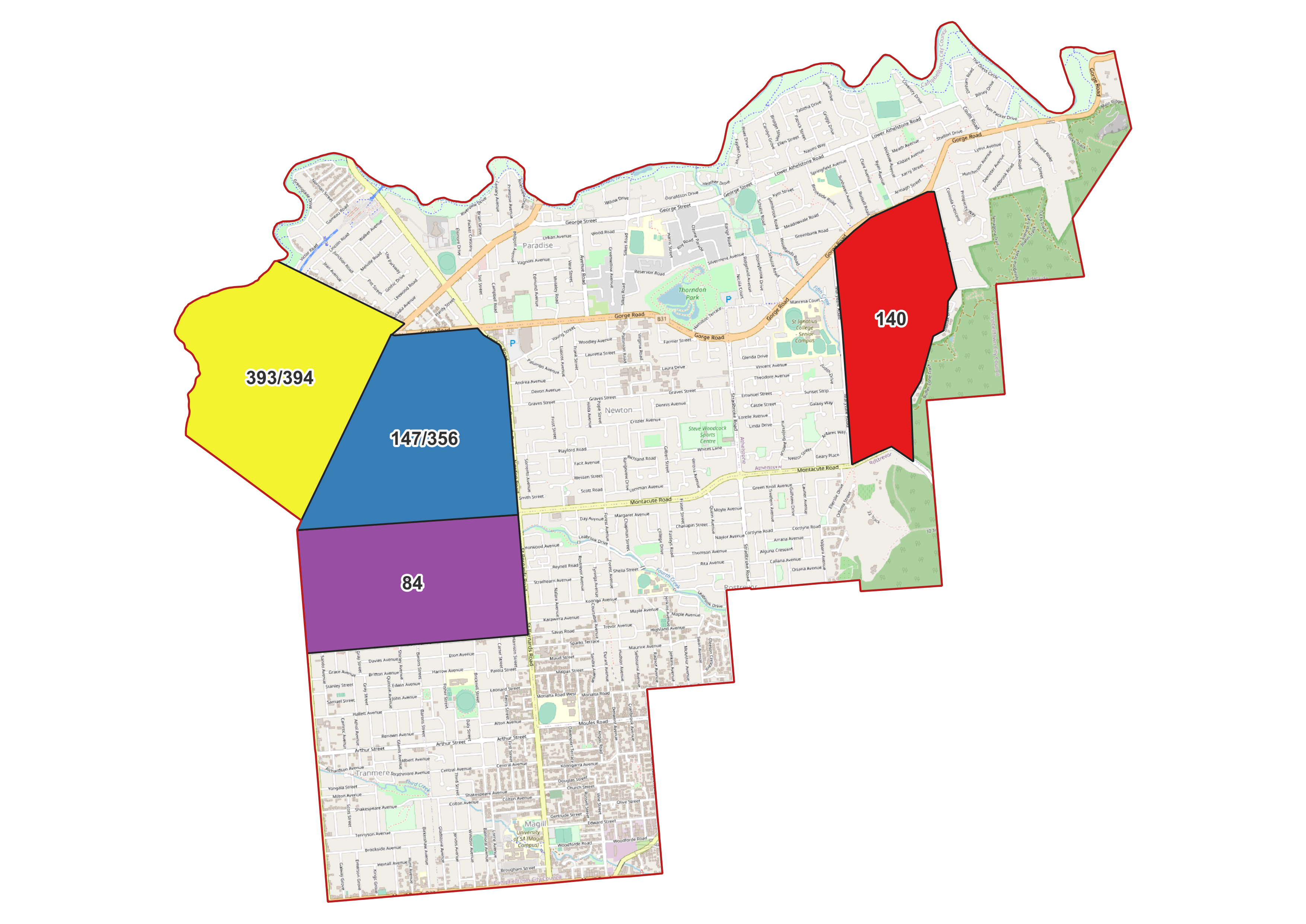 Neighbourhood Watch Areas Map
