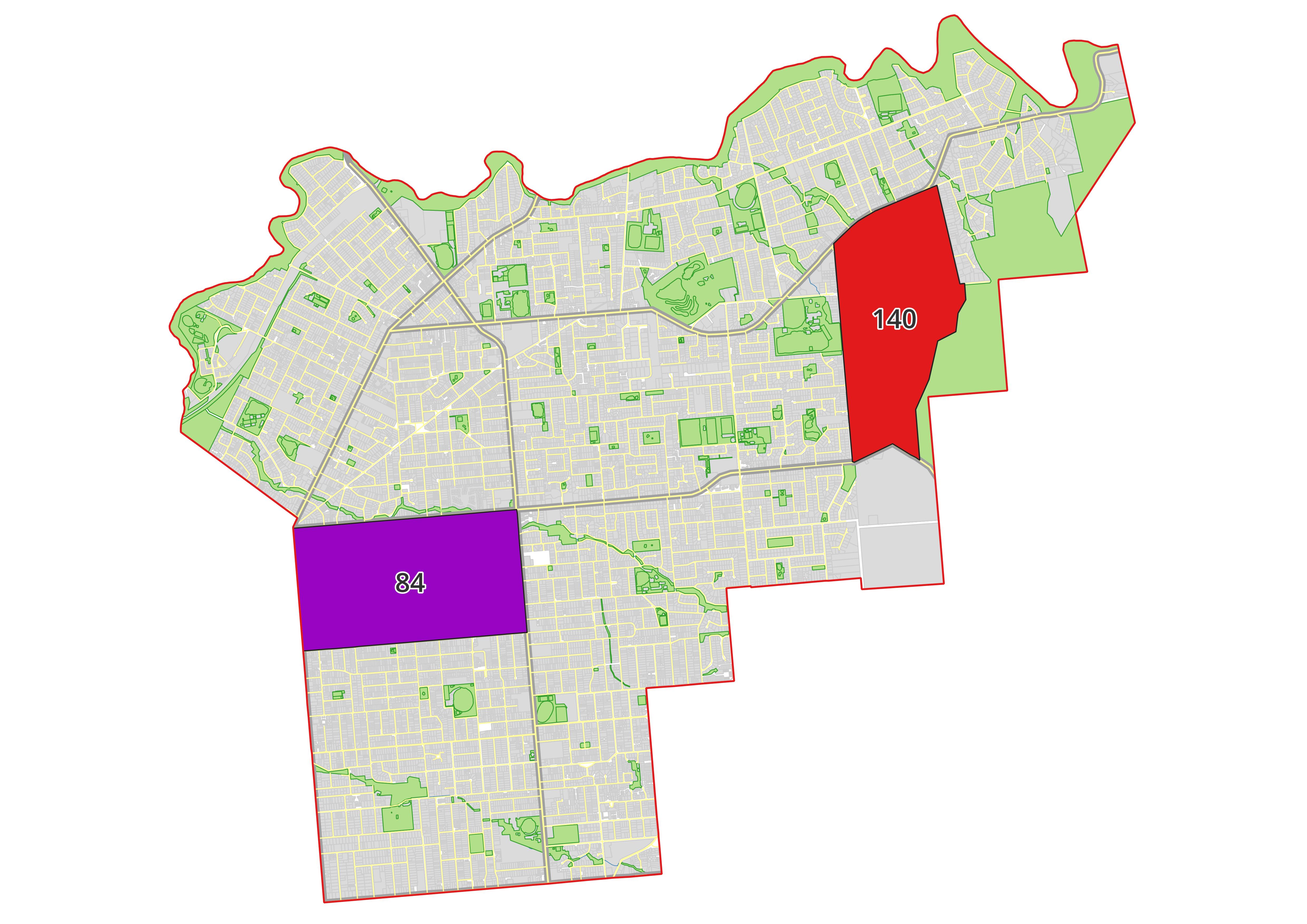 Neighbourhood Watch Areas Map