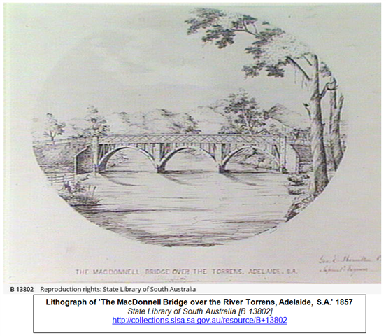MacDonnell Bridge 1857 MacDonnell Bridge 1857