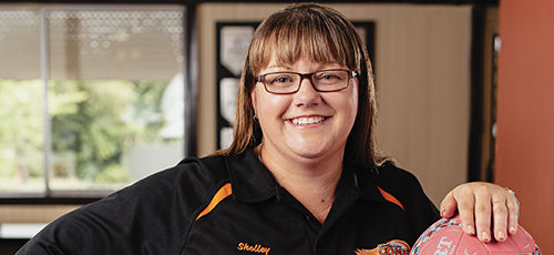 A portrait of Shelley Scales