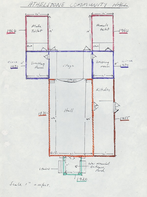Athelstone Hall Plan