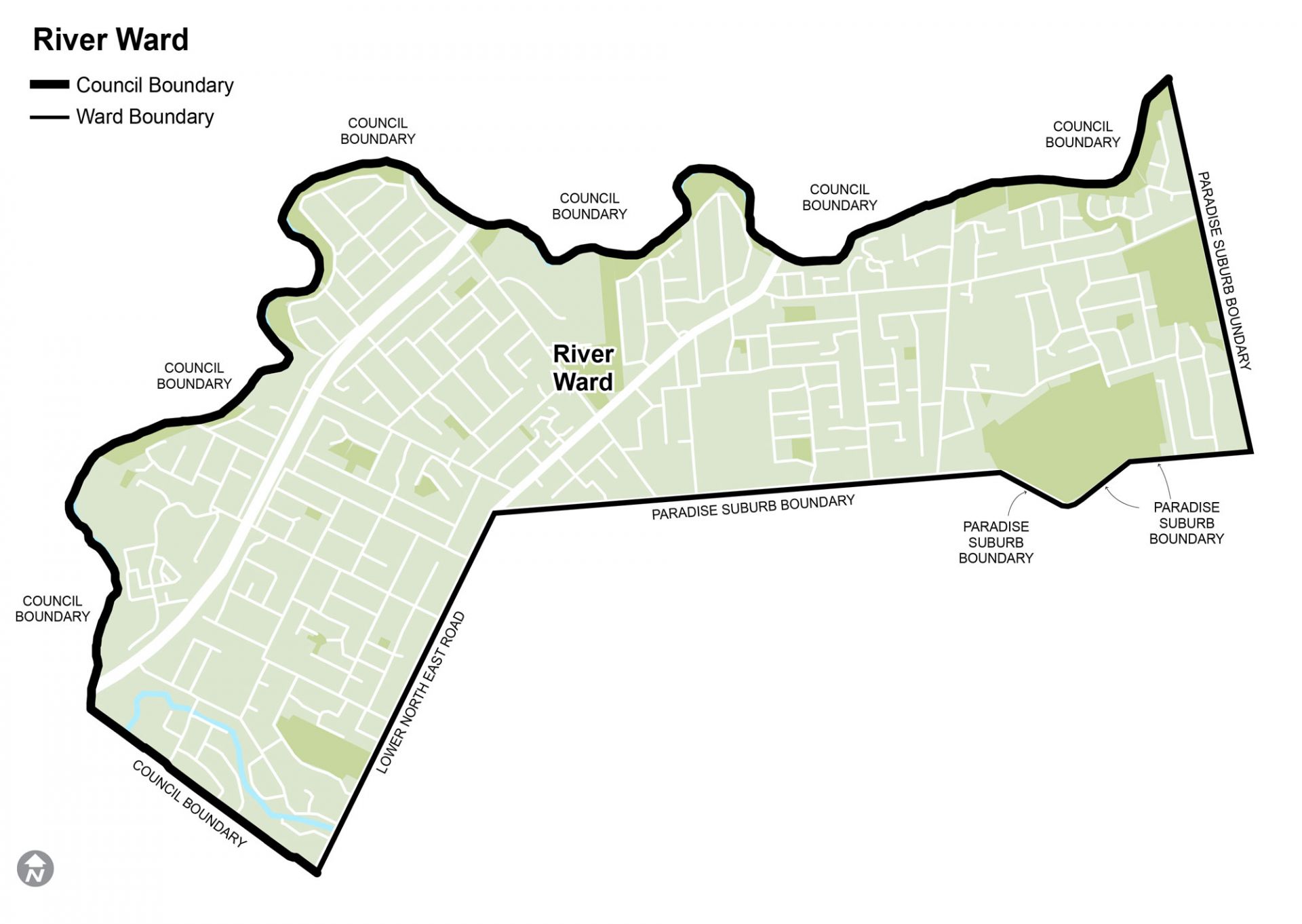 November 2026 Ward Map - River Ward
