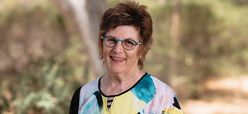 A portrait of Vale Pederson