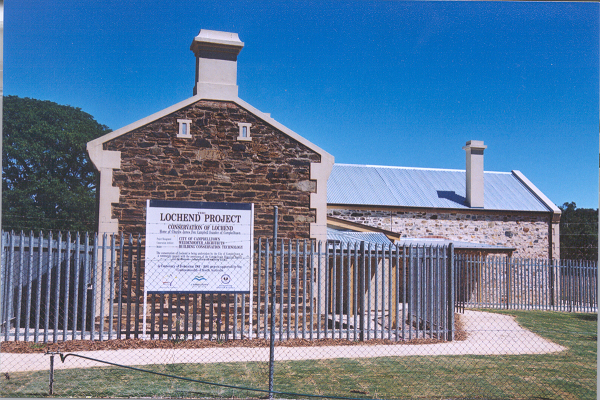 Lochend House after restoration.