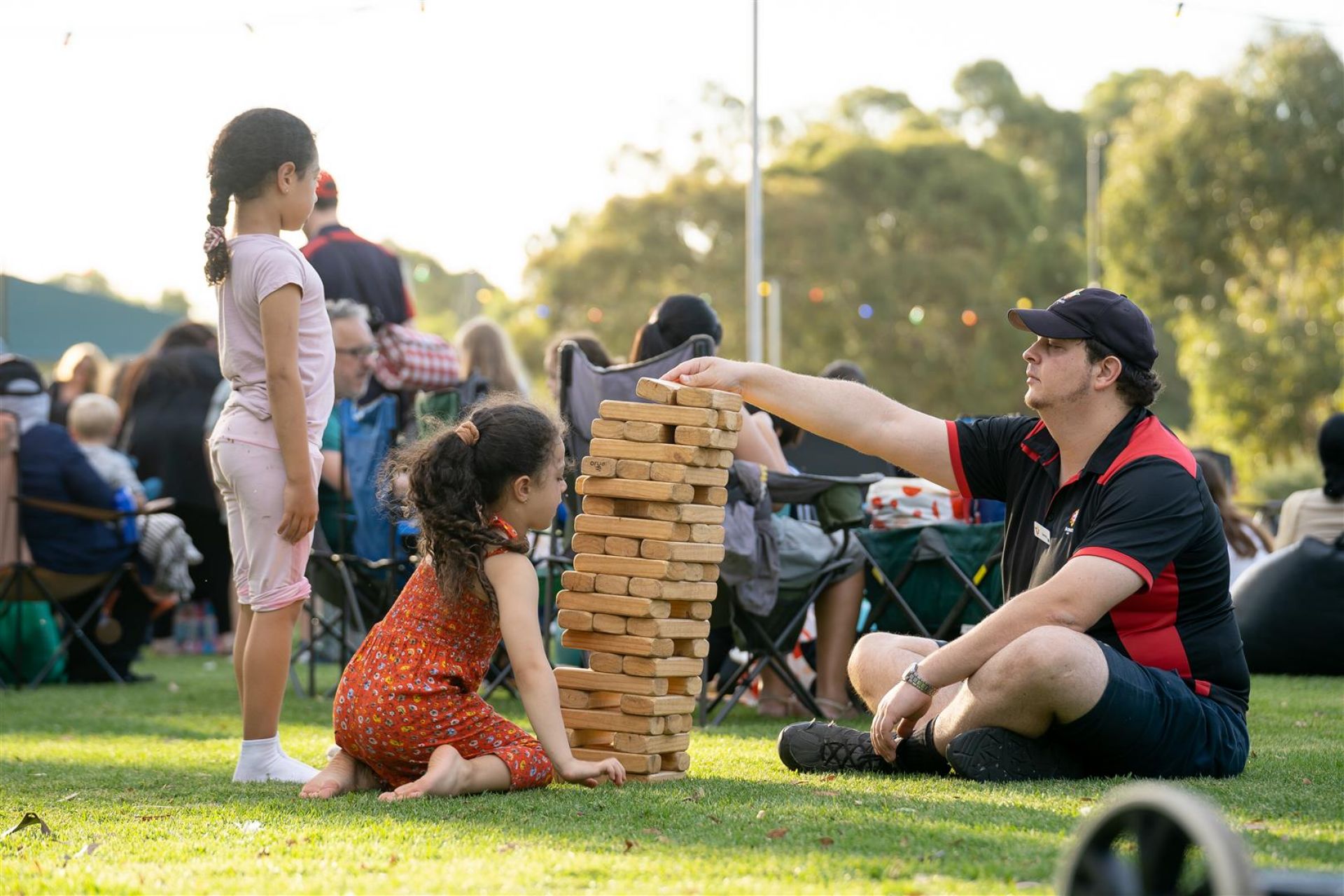 MITP 2022 - Audience - Jenga tower as big as a small child