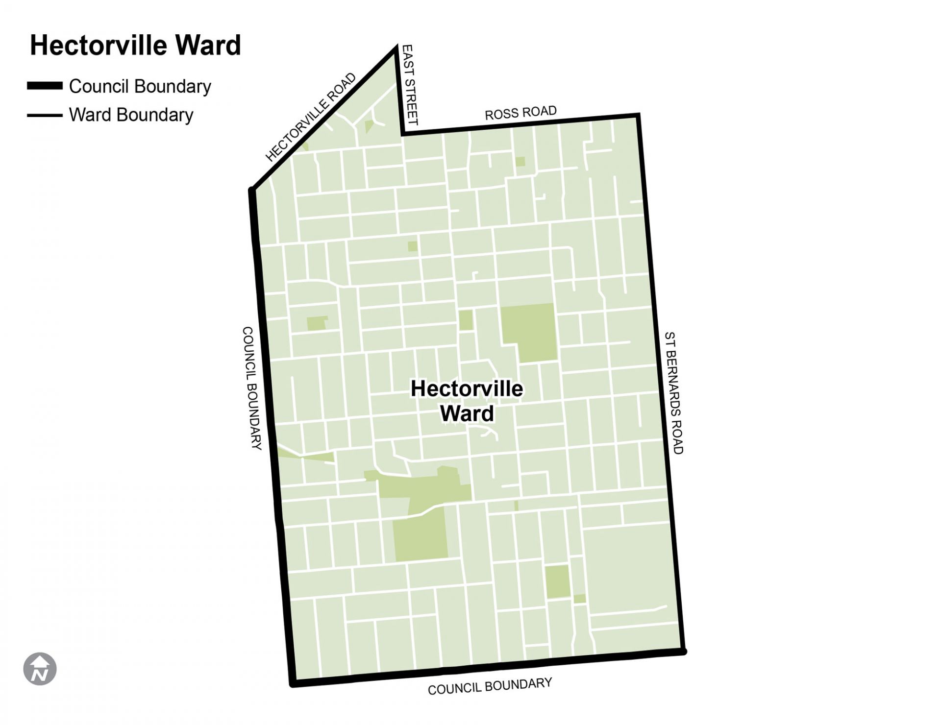 November 2026 Ward Map - Hectorville Ward