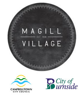 Magill Village Logo with Council Logos