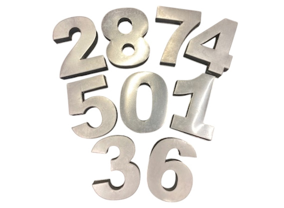 Number cake tins