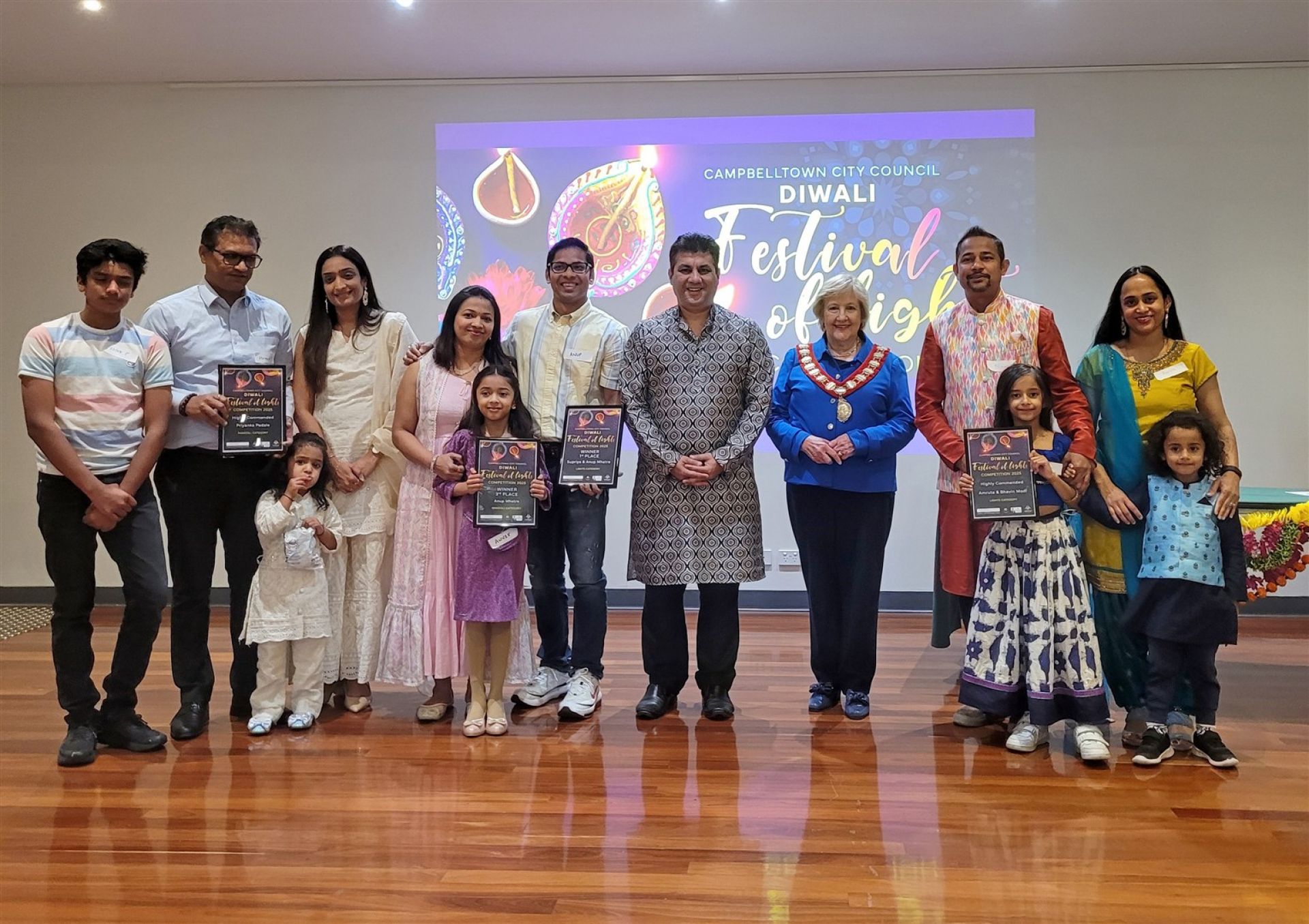 2025 Diwali Festival of Lights Competition winners