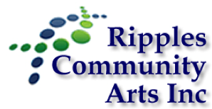 Ripples Community Arts logo