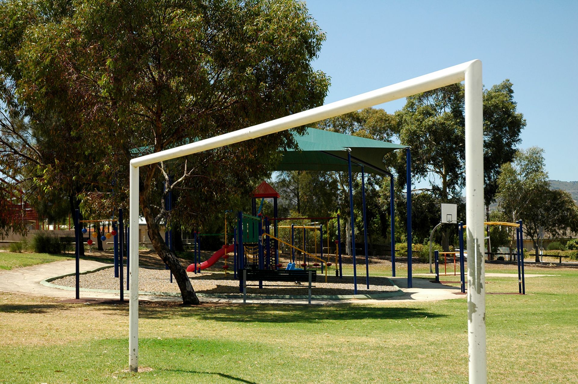 Charlesworth Park Soccer Goal