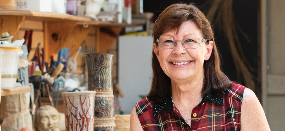 A portrait of Lyn Lovegrove Niemz