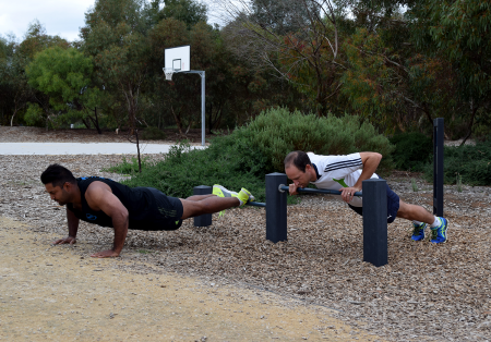 Lochiel Park Fitness Equipment - Push Ups