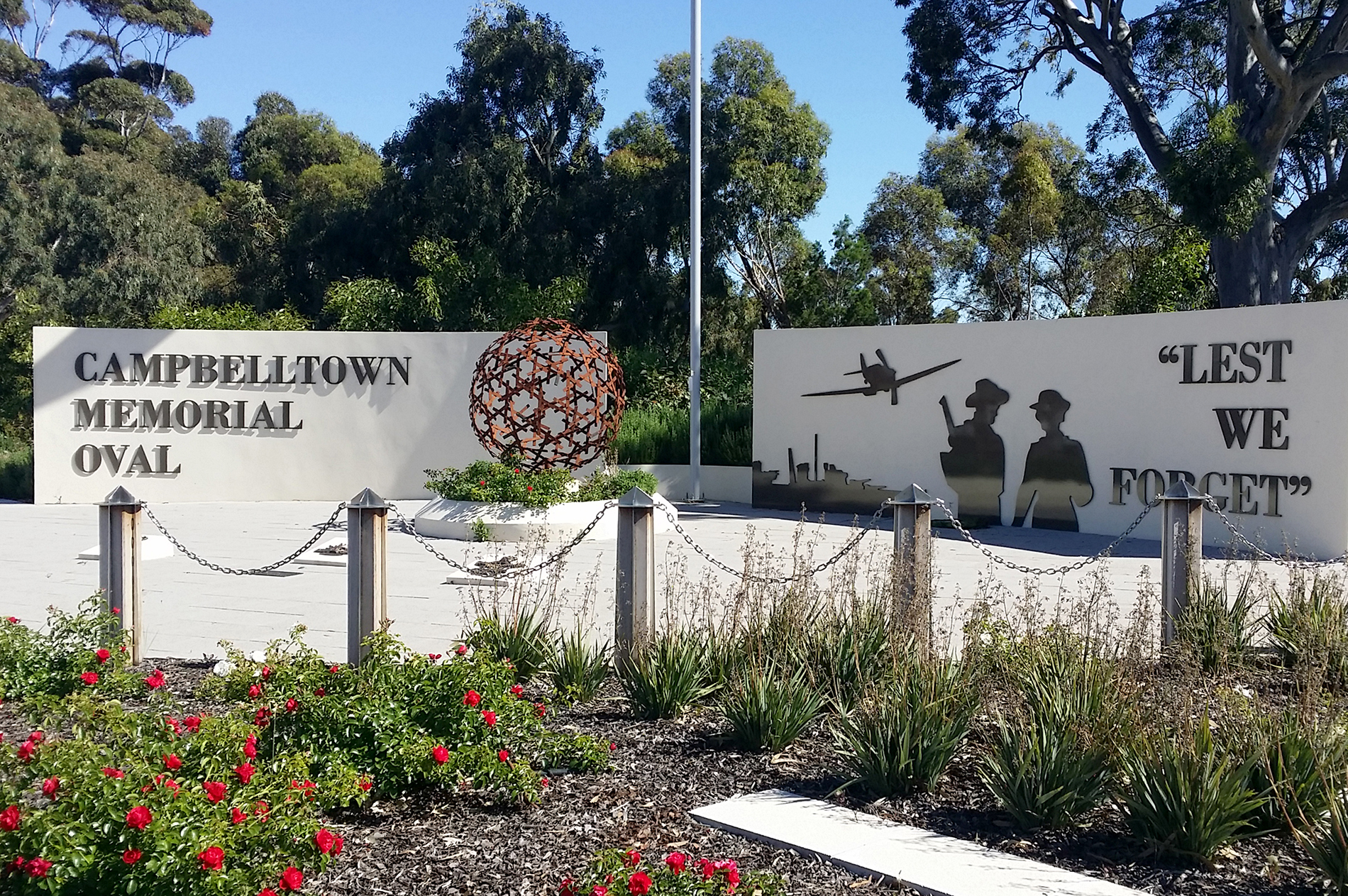 Campbelltown Memorial Oval World War II Memorial