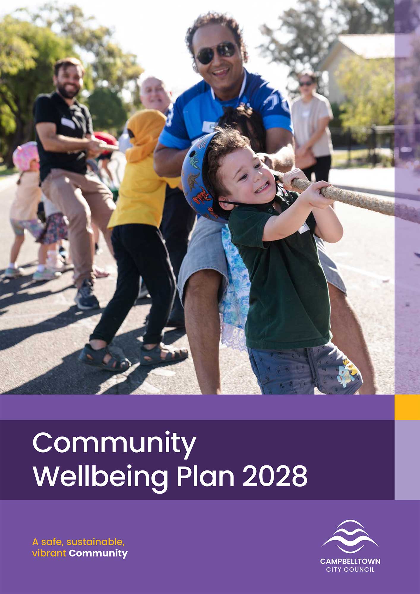 Community Wellbeing Plan document cover
