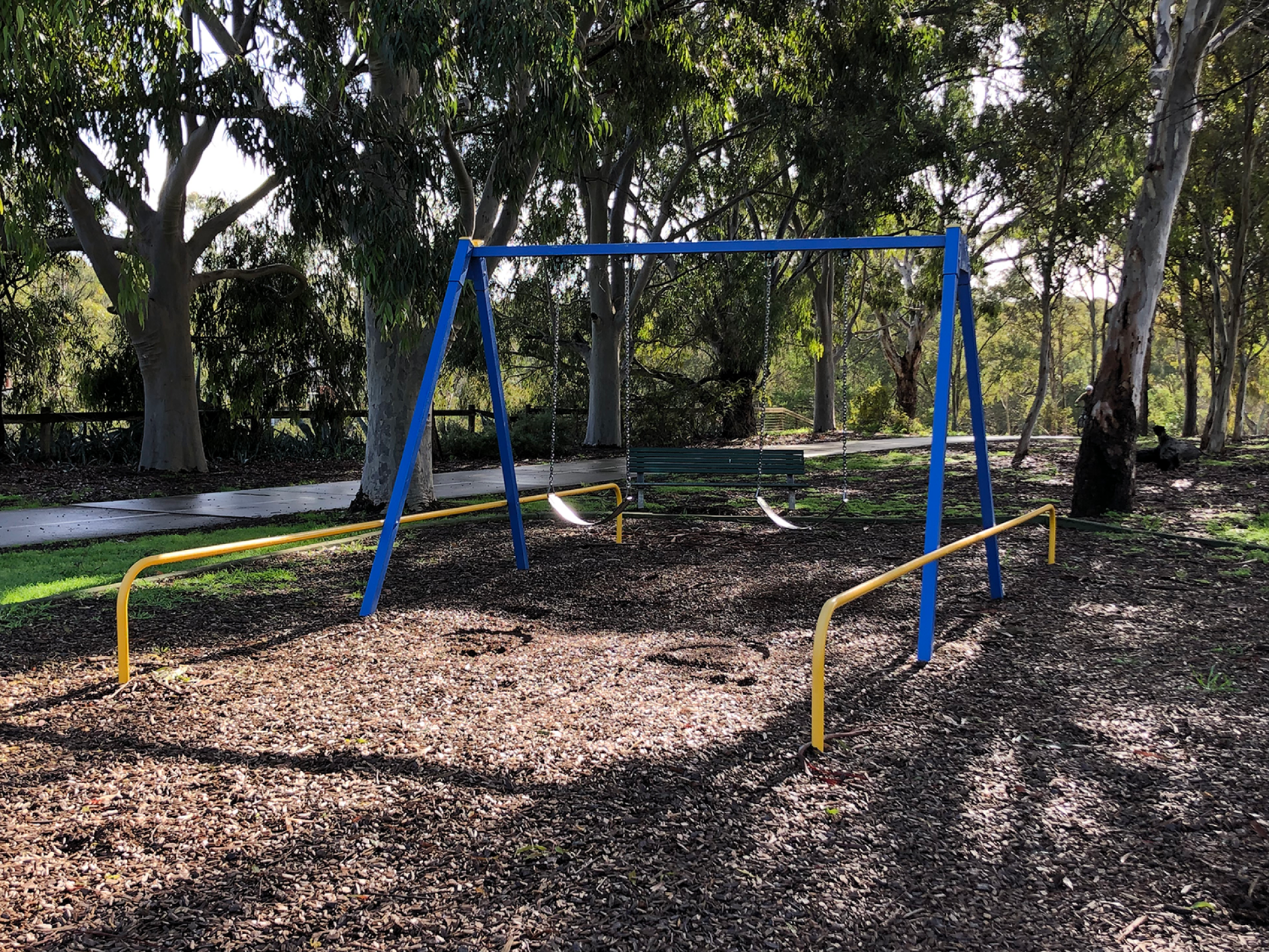 Greenglade Drive Reserve Campbelltown - Swings