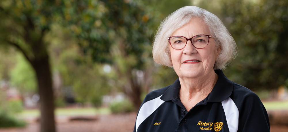 A portrait of Judi Brown
