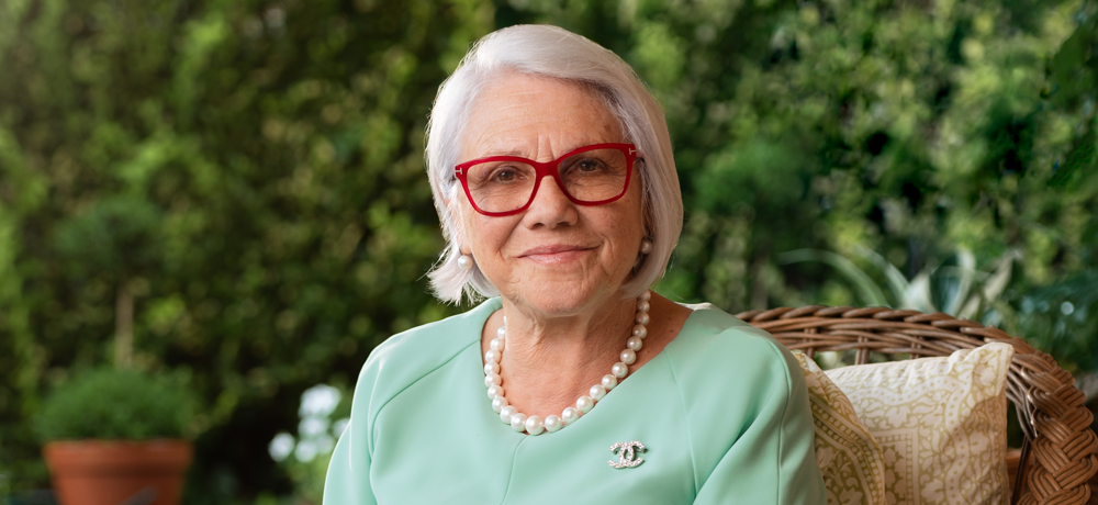 A portrait of Teresa Marona