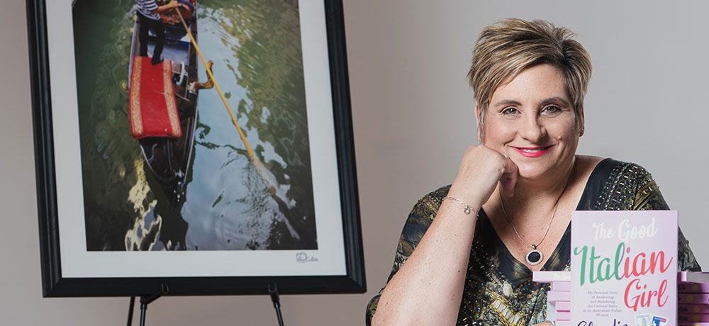 A portrait of Claudia Callisto