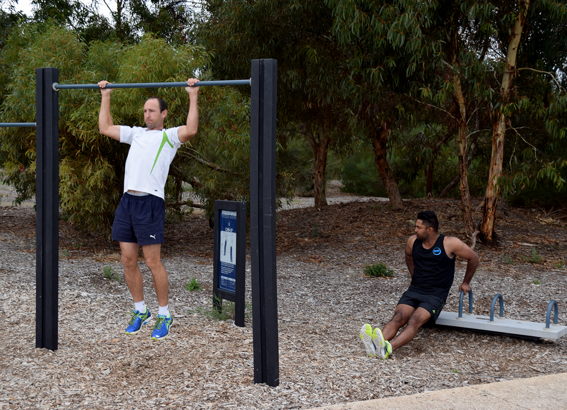 Lochiel Park Fitness Equipment - Pull Ups and Dips
