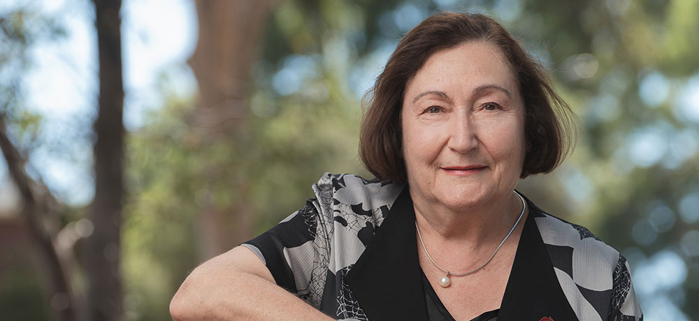 A portrait of the Honourable Carmel Zollo