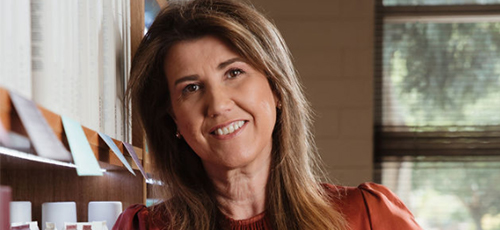 A portrait of Mary Centofanti