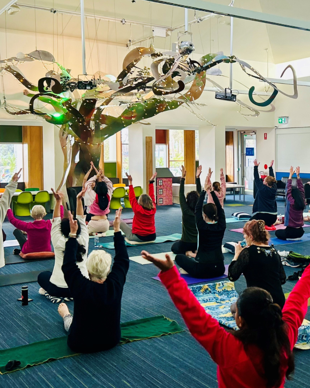 Firstival yoga image