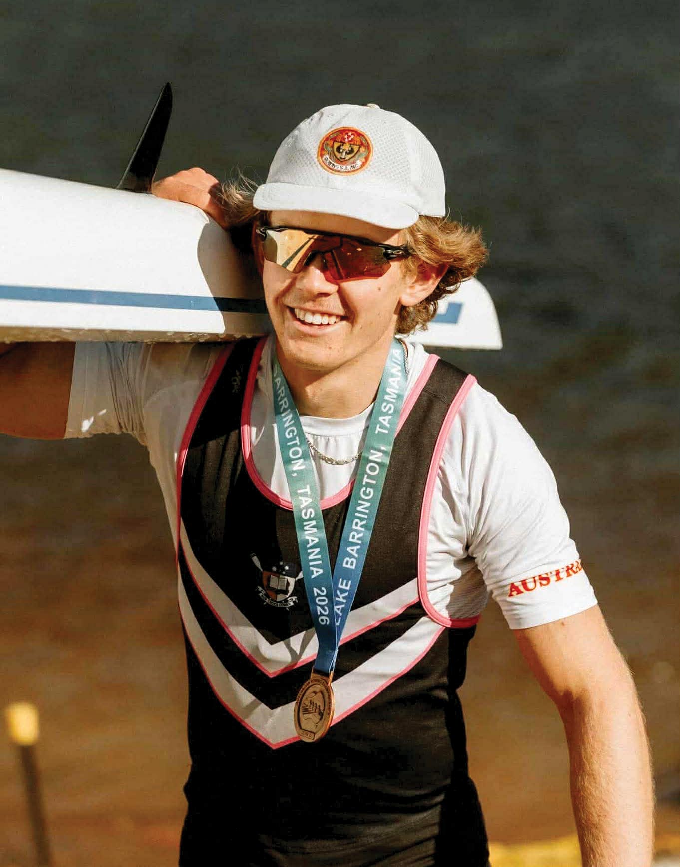 Australian rower, Oliver Evans-Wood.